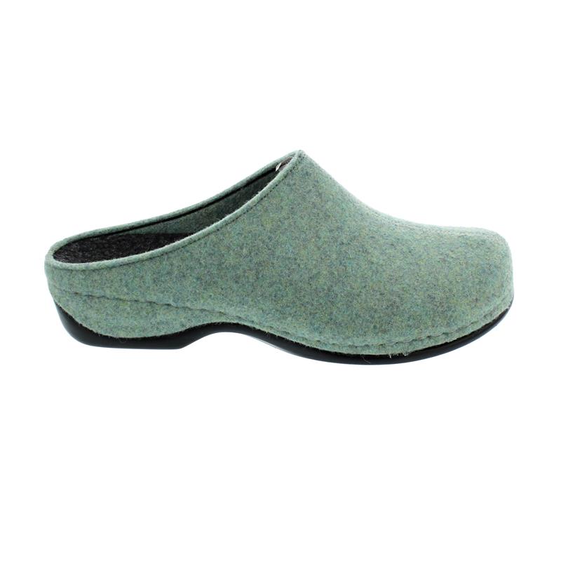 Berkemann Florina Hausschuh 01025 801 in pistazie Filz Berkemann Florina Hausschuh Rot Filz | Schuh Vormbrock