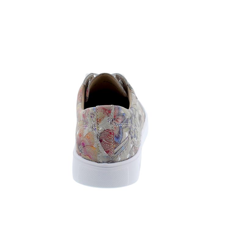 Finn Comfort Elpaso Sneaker, Irpino (bedrucktes Leder), multi, Schnürschuh 2479-673010