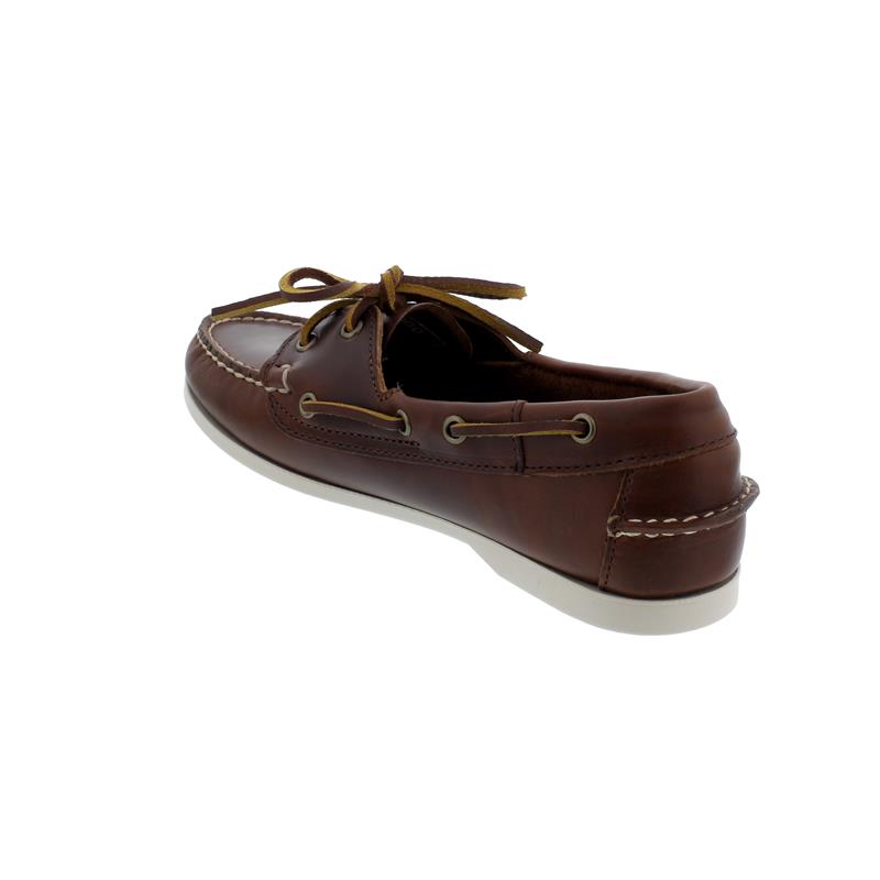 Sebago Docksides, Waxy Leather (Glattleder), brown, Women 71111HW-900