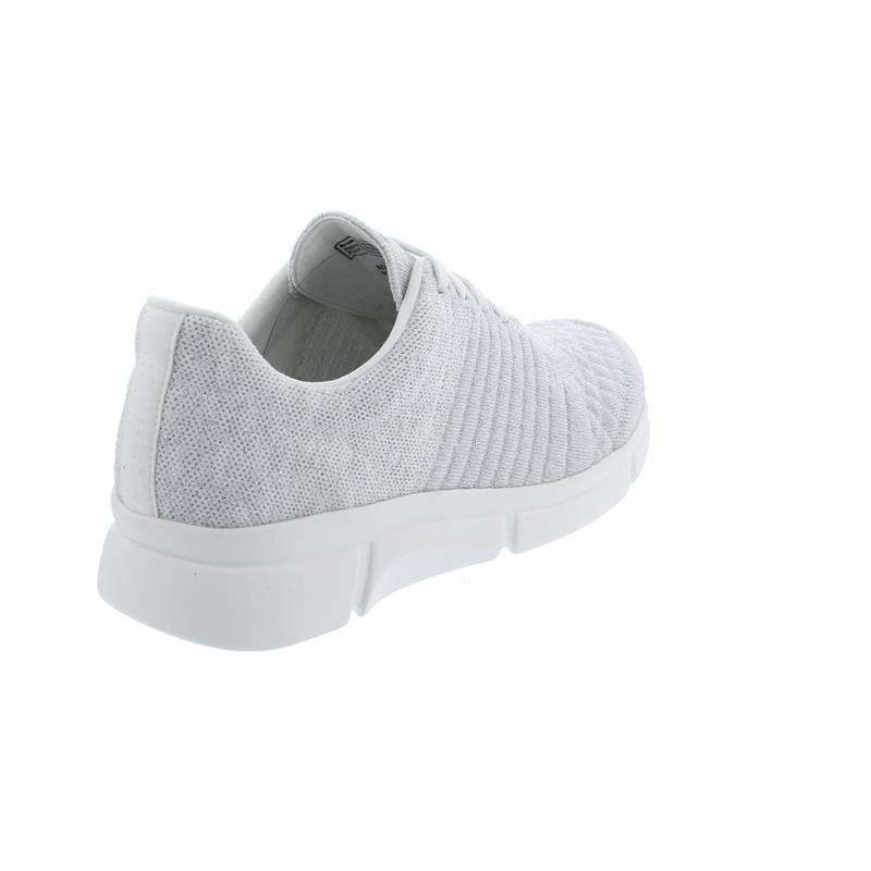 Berkemann Pinar, Sneaker, ComfortKnit (Strick), weiss /  silber / Lurex, Weite H-I 05115-104