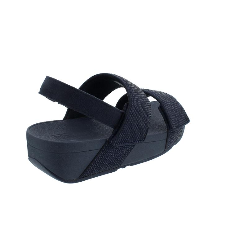 FitFlop Mina Crystal Back-Strap Sandals, Midnight  Navy, Klettverschluss BH7-399