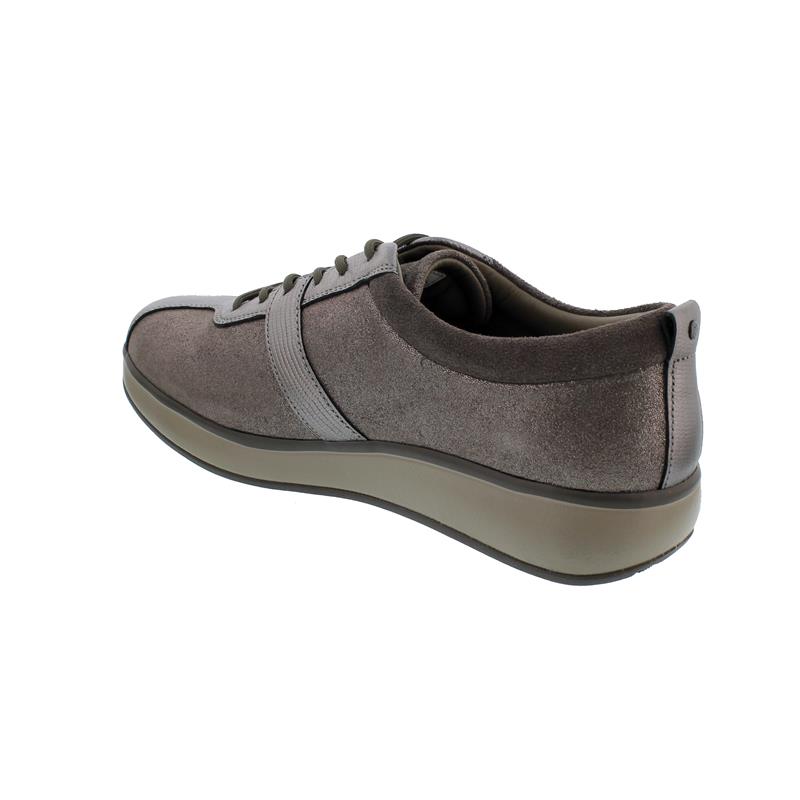 Joya Emma Grey Sneaker, Velour- / Full Grain Leather /  Textile, Air-Sohle, Kategorie Emotion, 873cas