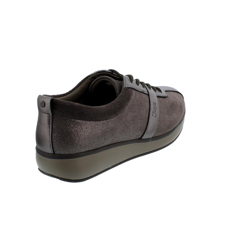 Joya Emma Grey Sneaker, Velour- / Full Grain Leather /  Textile, Air-Sohle, Kategorie Emotion, 873cas