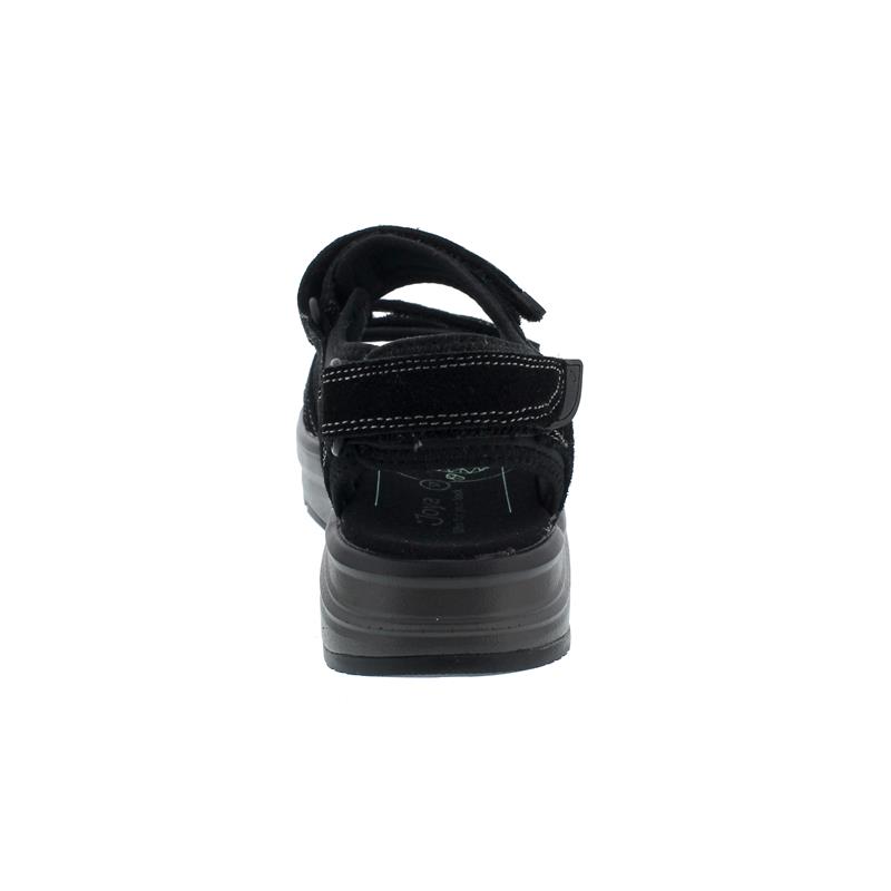 Joya Komodo Black Sandale, Velour Leather/ Textile,  Active-Sohle, Kategorie Emotion 867san