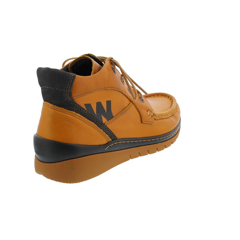 Wolky W-Next Bootie, Zoom, Forest leather (Glattleder),  dark-ochre 0485024-925