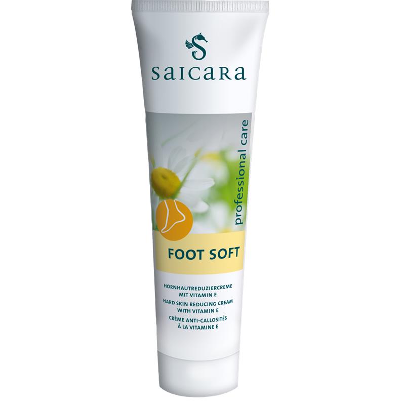 Saicara Foot Soft, Hornhaut-Reduziercreme mit  Vitamin E, 100 ml