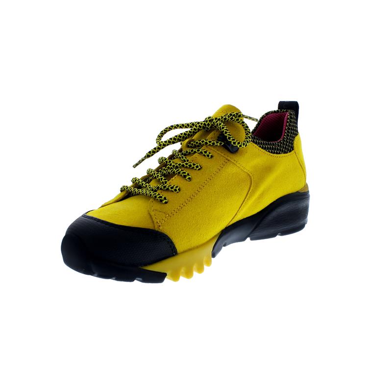 Waldläufer H-Amiata Outdoor-Halbschuh, Gummi Velour-Free Sport-N, gelb 787950-400-220