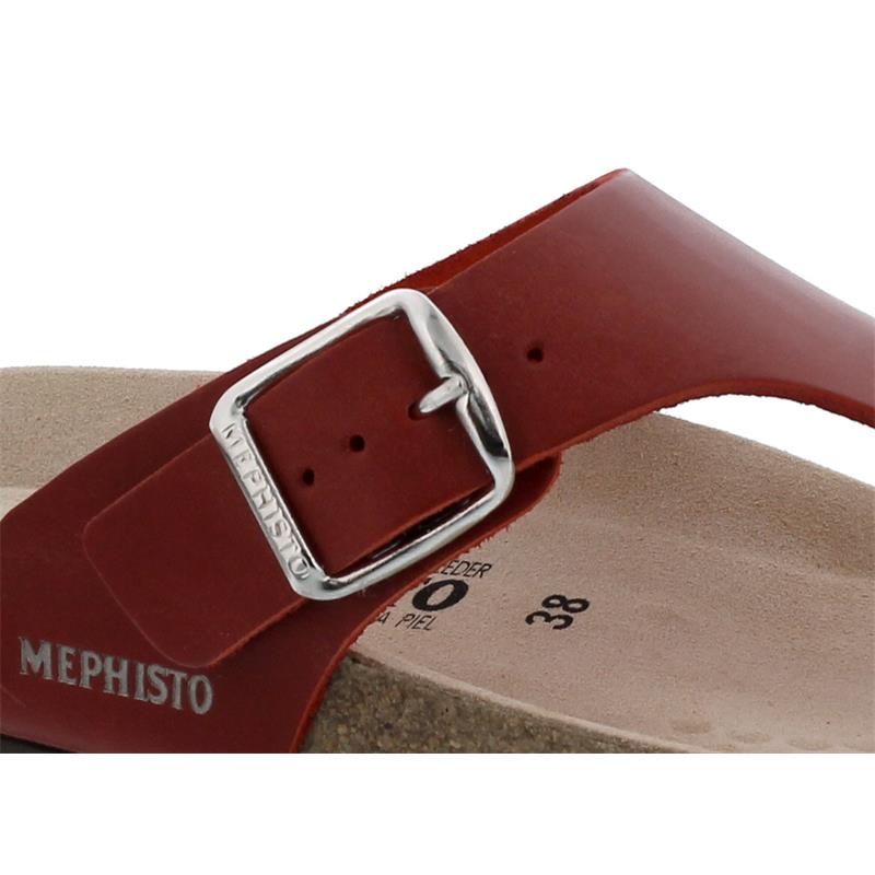 Mephisto Melinda Zehensteg Pantolette, Scratch 3401 Red