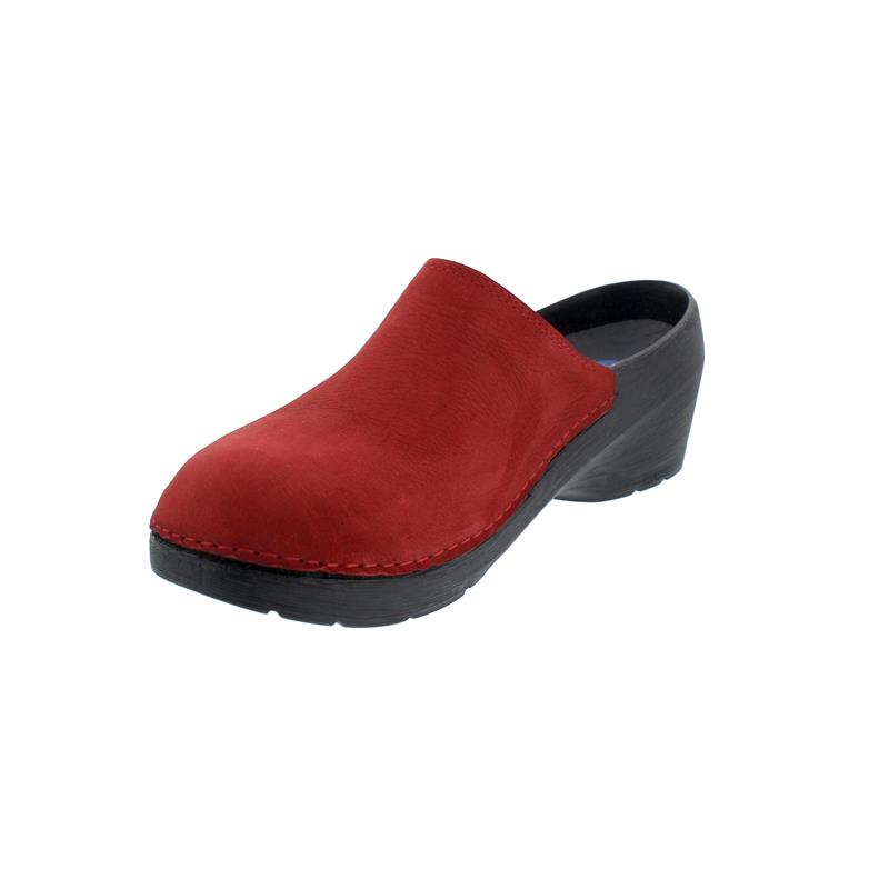 Wolky PRO - Clog, Antique Nubuck, Red 0607511-500
