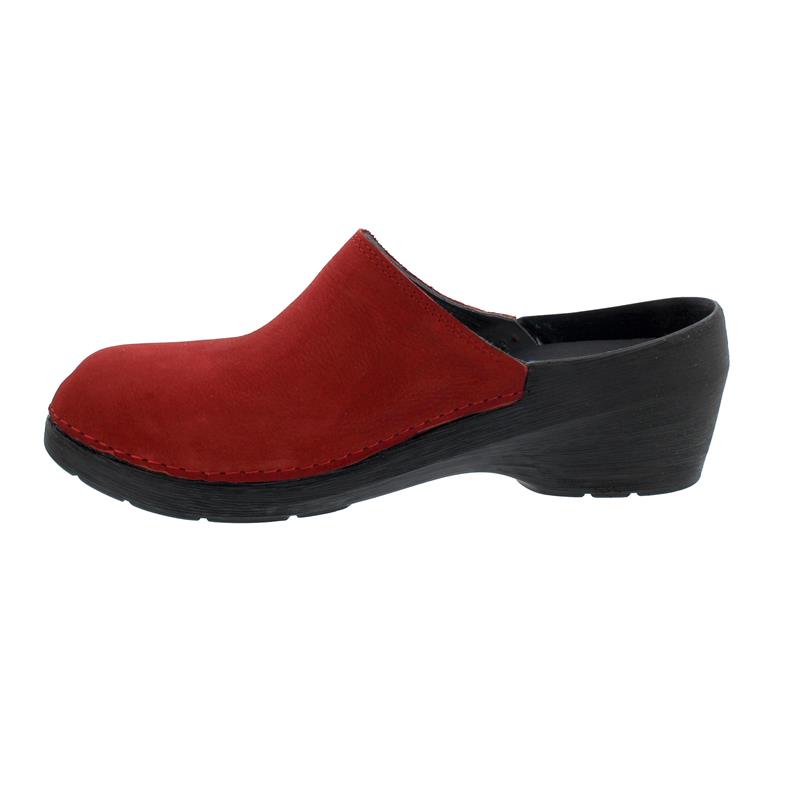 Wolky Clog, Antique Nubuck, Red 0607511-500