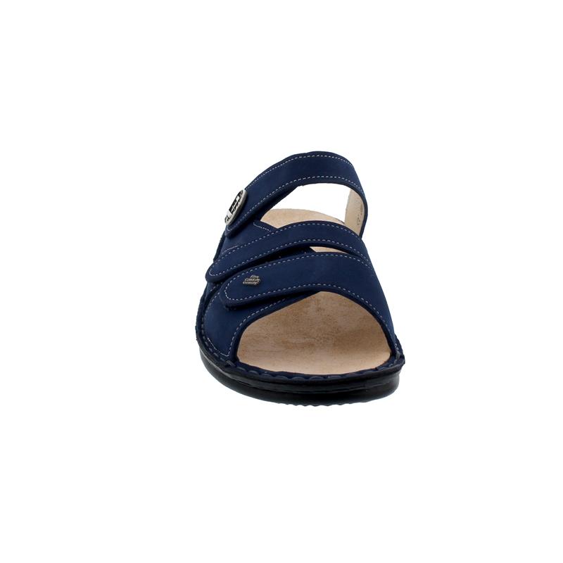 Finn Comfort Agueda - Pantolette, Nubukleder, atoll (dunkelblau), 01538-007414