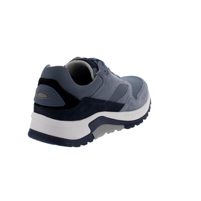Rollingsoft Sneaker Low, Dreamvelour/Mesh, nautic/marine/ black, Wechselfußbett 8000.15.01
