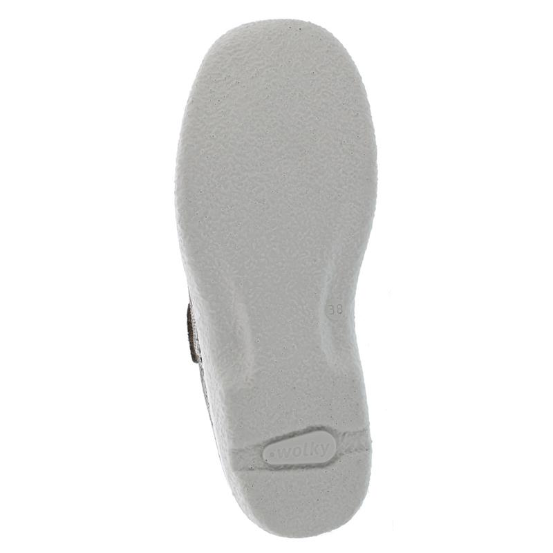 Wolky Roll Slipper Clog, Words suede, Taupe 0622747-150