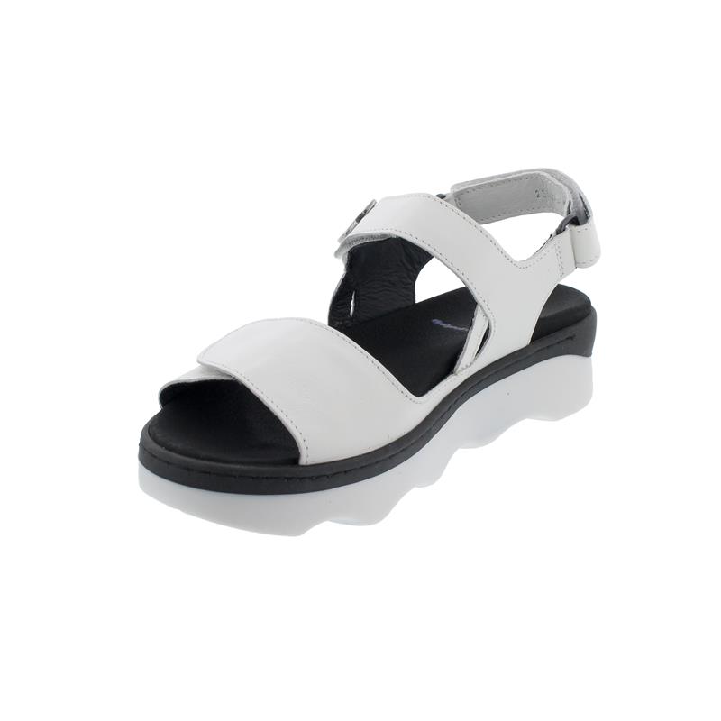 Wolky Medusa Sandale, Reflex Leather, White, 0235033-100