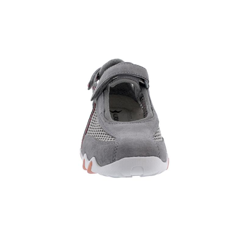 Allrounder Niro Sneaker, Klettverschluss, Alloy / Cool Grey, C. Suede 04 / Open Mesh 12