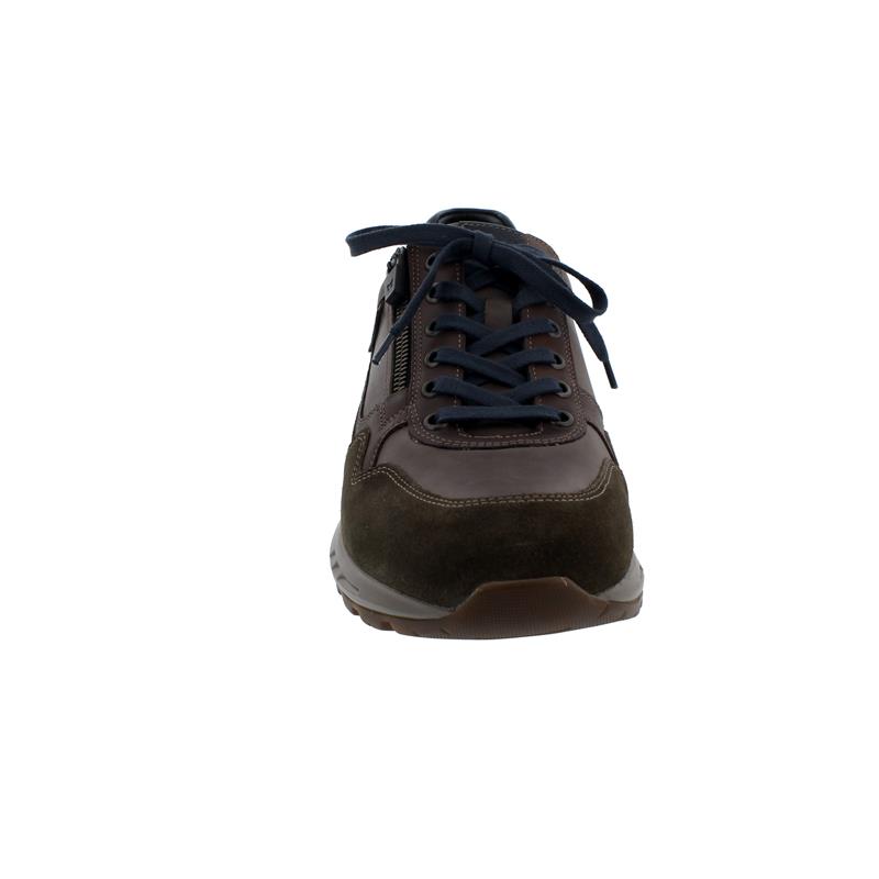 Mephisto BRADLEY Sneaker, VE. 3619/GR151/125/NE. Nubuk-Glattleder, moos