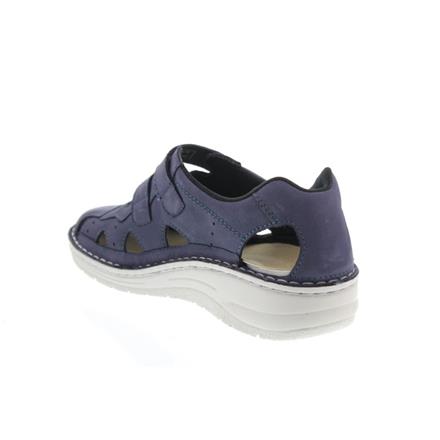 Nubuk 3100-353 Nubuk Blau Berkemann Larena blau