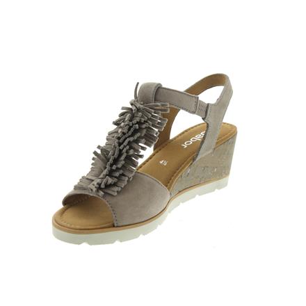 Gabor orné, SAMTCHEVREAU, Visone (beige) 45 mm talons Gabor orné, SAMTCHEVREAU, Visone (beige) 45 mm talons