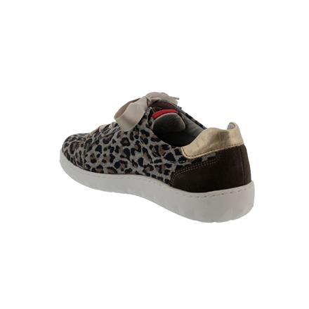 Waldlaufer 496H31 Black Leather//Nubuck Combi Wide Fitting Stretchable Shoes