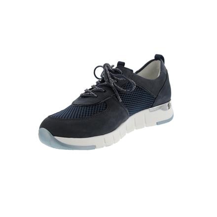 Weite Denver//Sportnet//Glitter. Waldläufer H-Petra Sneaker marine//blau//notte