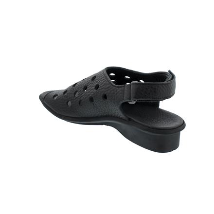 Arche Saotto Sandal Vachette Fast Smooth Leather Black Latex